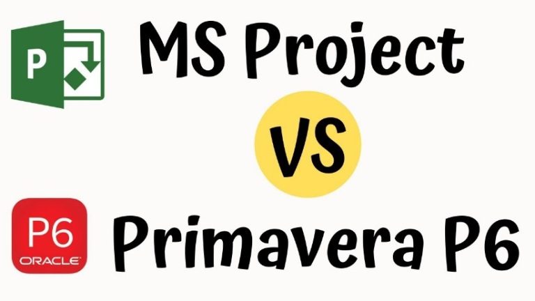 تفاوت MS Project و Primavera P6
